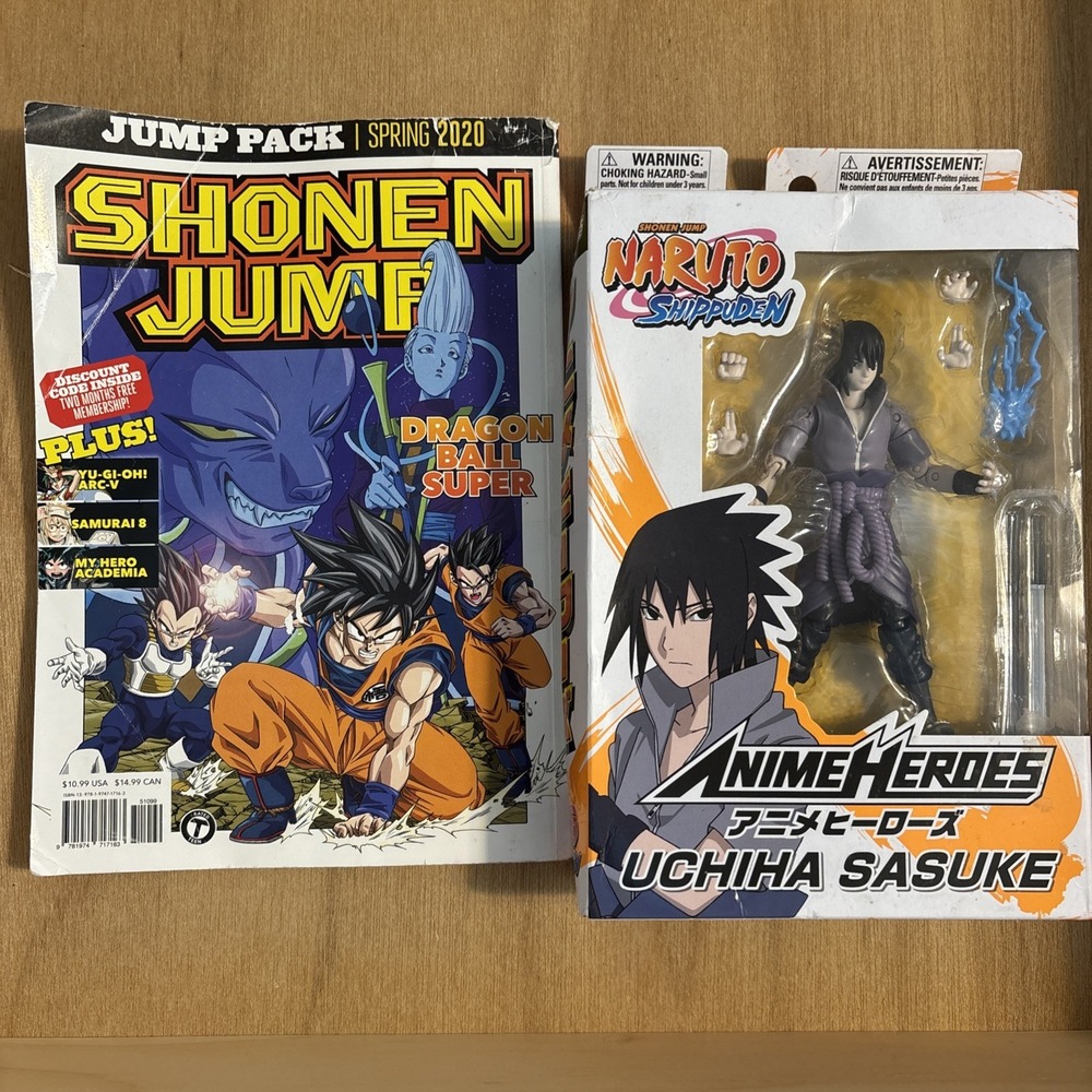 Anime Heroes Naruto Shippuden Sasuke Uchiha Action Figure Gray 15cm Bandai Namco